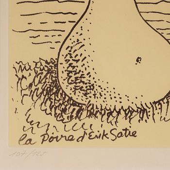 Man Ray, "Le poire d'Erik Satie".