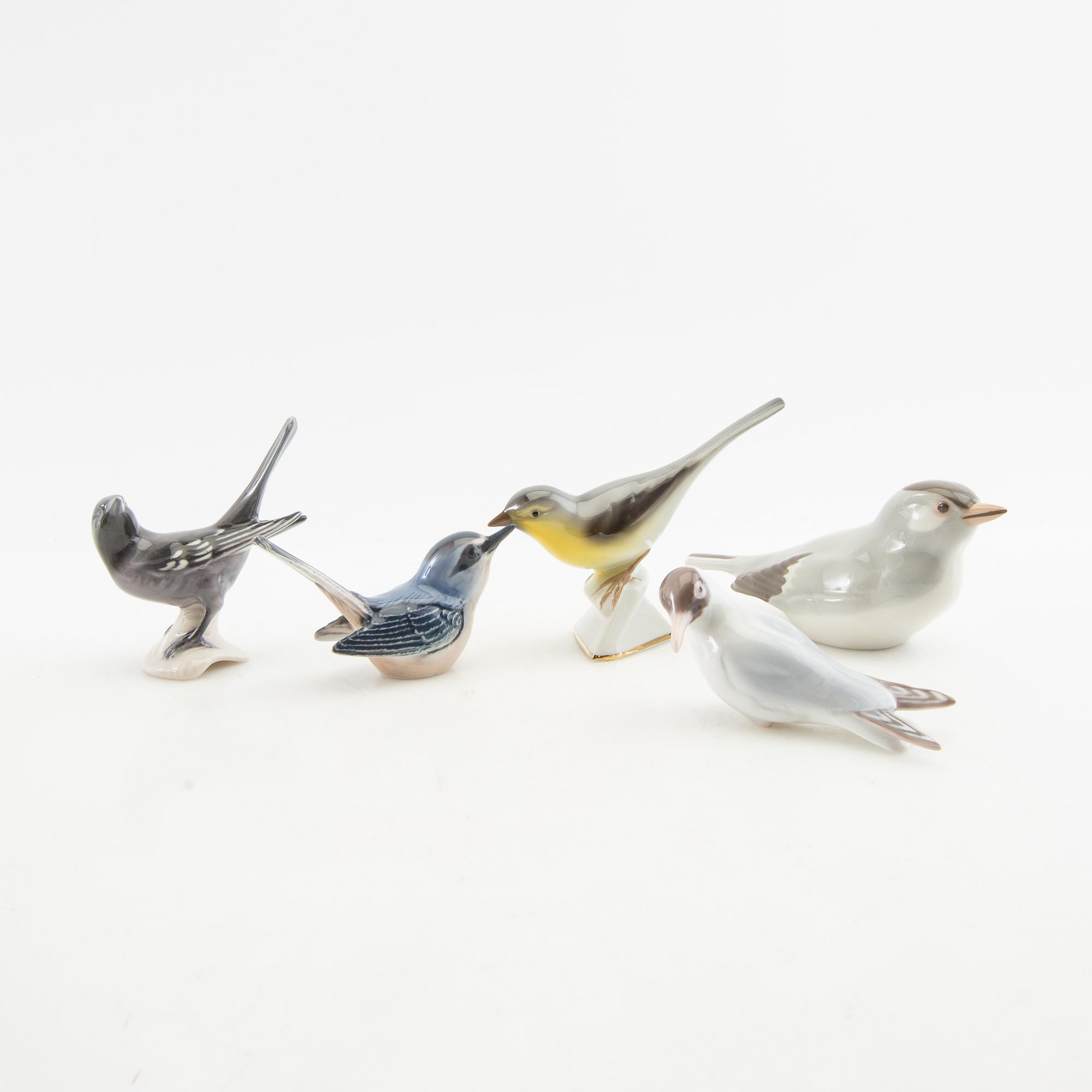 Figurines 13 pcs mostly Germany 20th century porcelain.