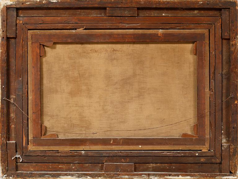 GUSTAVE DE BREANSKI, oil on canvas, signed.