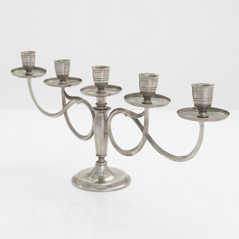 Paavo Tynell, a 1920s/30's candelabrum' Kj. 14/ 8014'. for Taito.