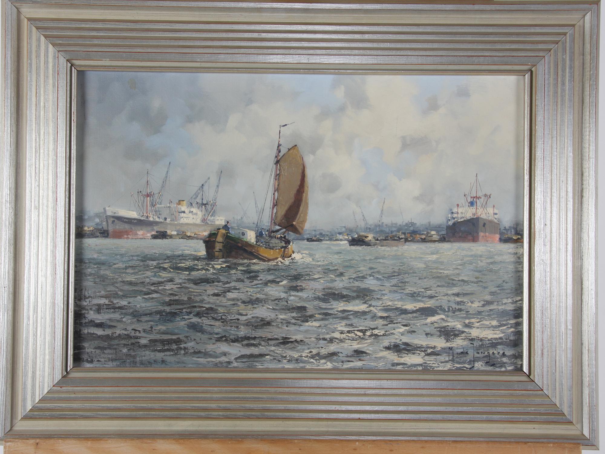 DE JONGERE, MARINUS, olja på duk.
