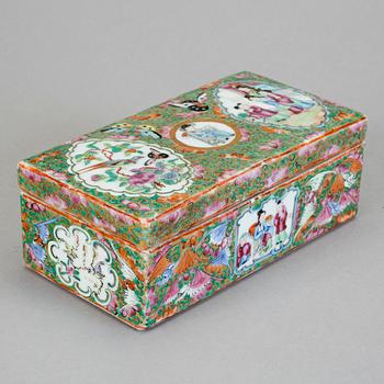 ASK, porslin, Kanton, Kina, Qingdynastin, 1800-tal.