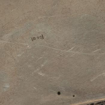 Boxes, 9 pcs, silver, 19th-20th century.