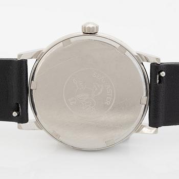 Omega, Seamaster 600, "Red Cross-Hair", wristwatch, 34 mm.