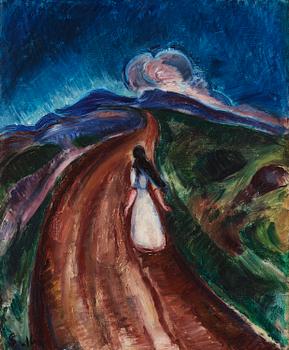637. Gösta Sandels, "Flickan på vägen".
