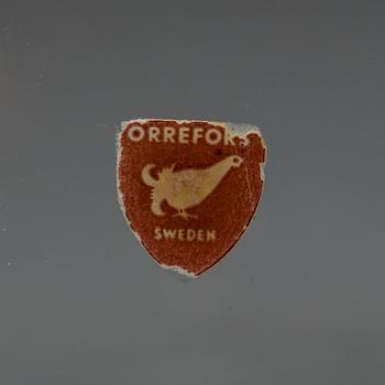 SKULPTUR, glas, Sven Palmqvist, Orrefors Expo, signerad R736.71.