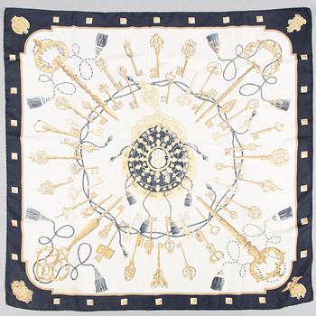 HERMÈS Les Cles SCARF.