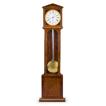 A longcase clock, Vienna 1820-1830s.