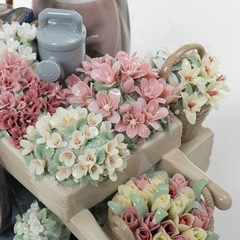 José Puche, figurin, "Flowers of the season", Lladró, Spanien.