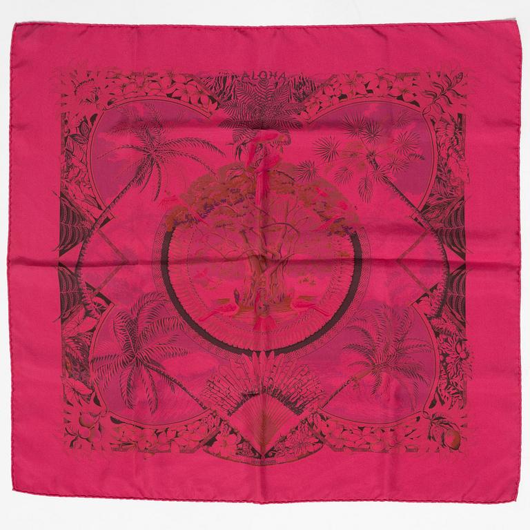 Hermès, scarf, "Aloha".