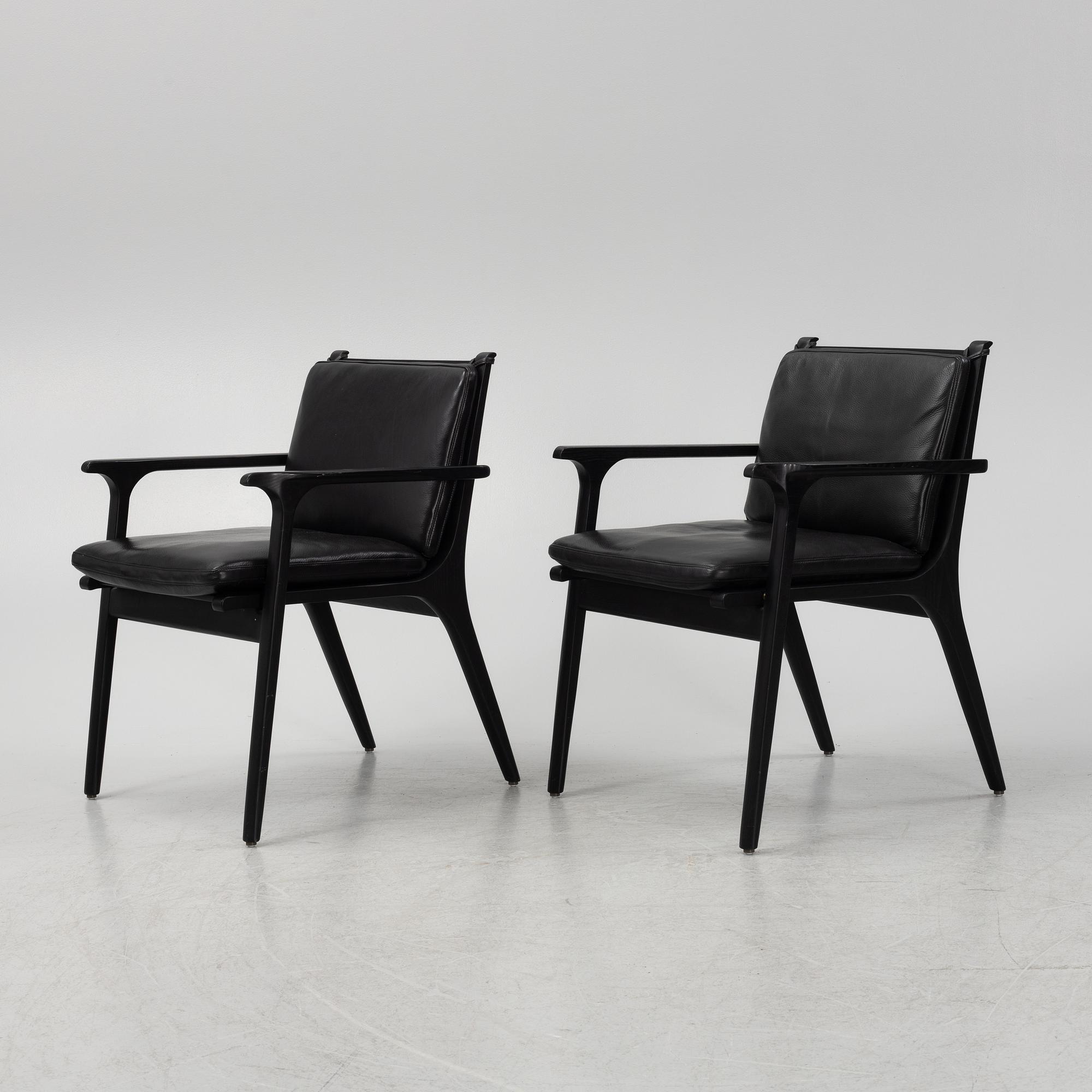 Space Copenhagen four 'Ren' dining chairs from Stellar Works.