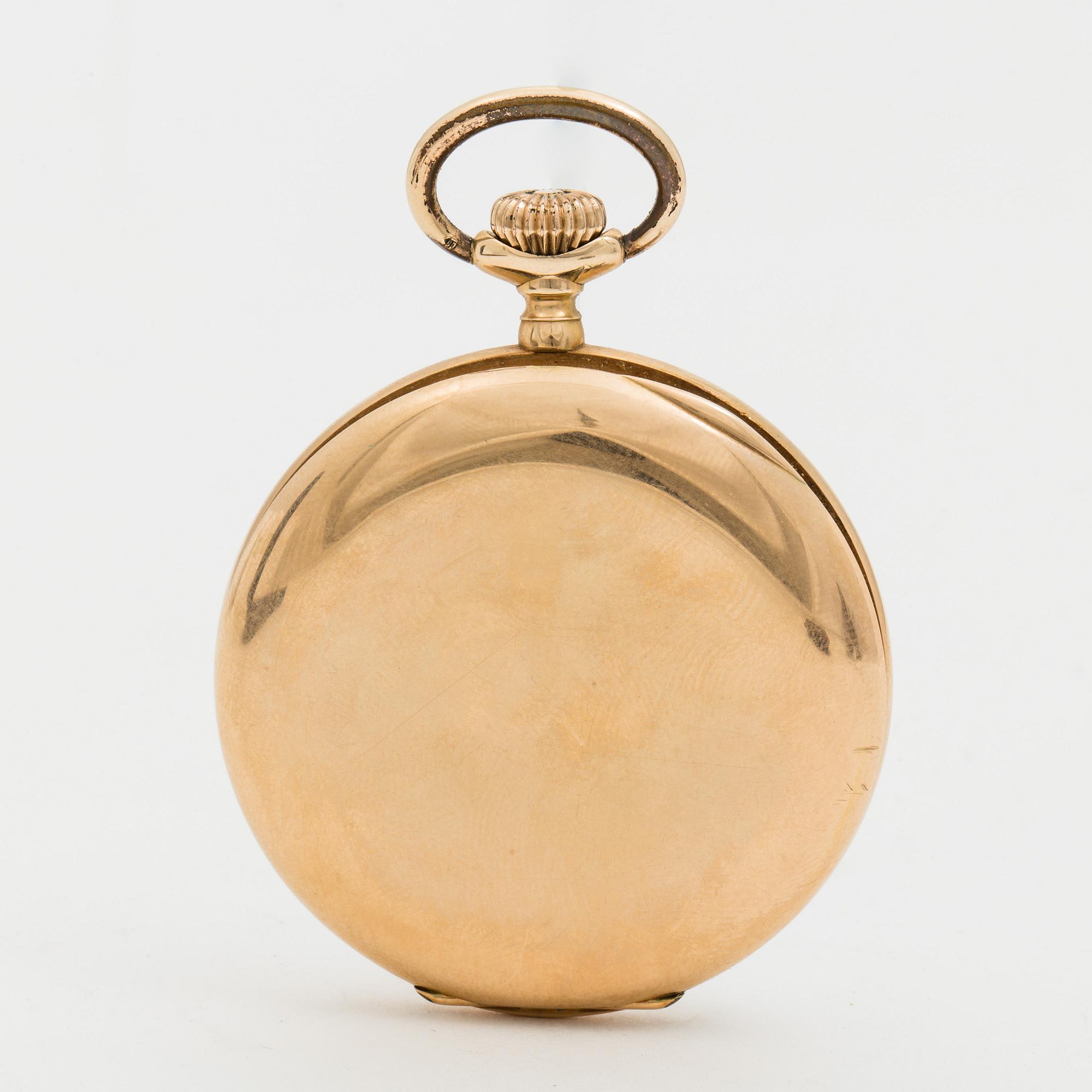 CH.F. TISSOT & FILS, Locle, pocket watch, 48 mm,