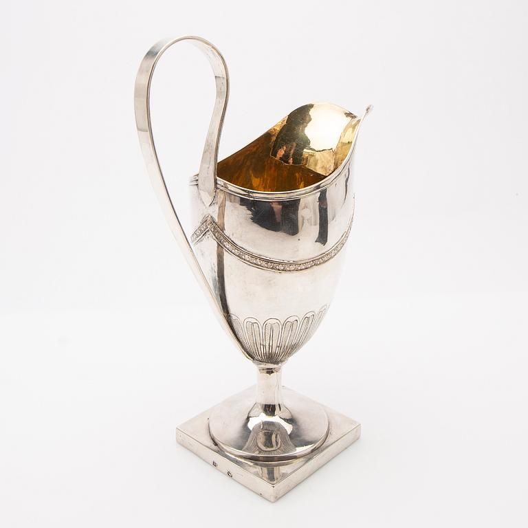 Jug, silver, Empire, 1815.