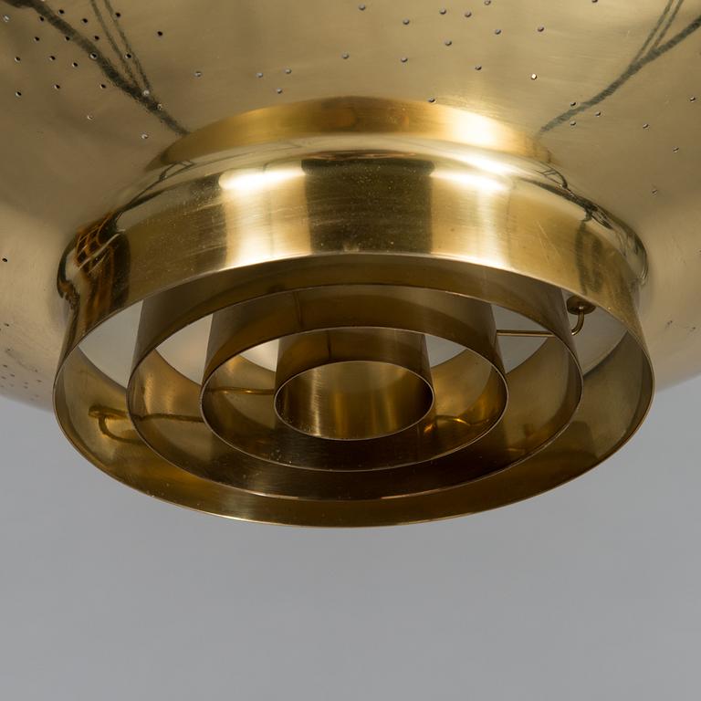 PAAVO TYNELL, a mid 20th century, '9060' pendant light for Taito, Finland.