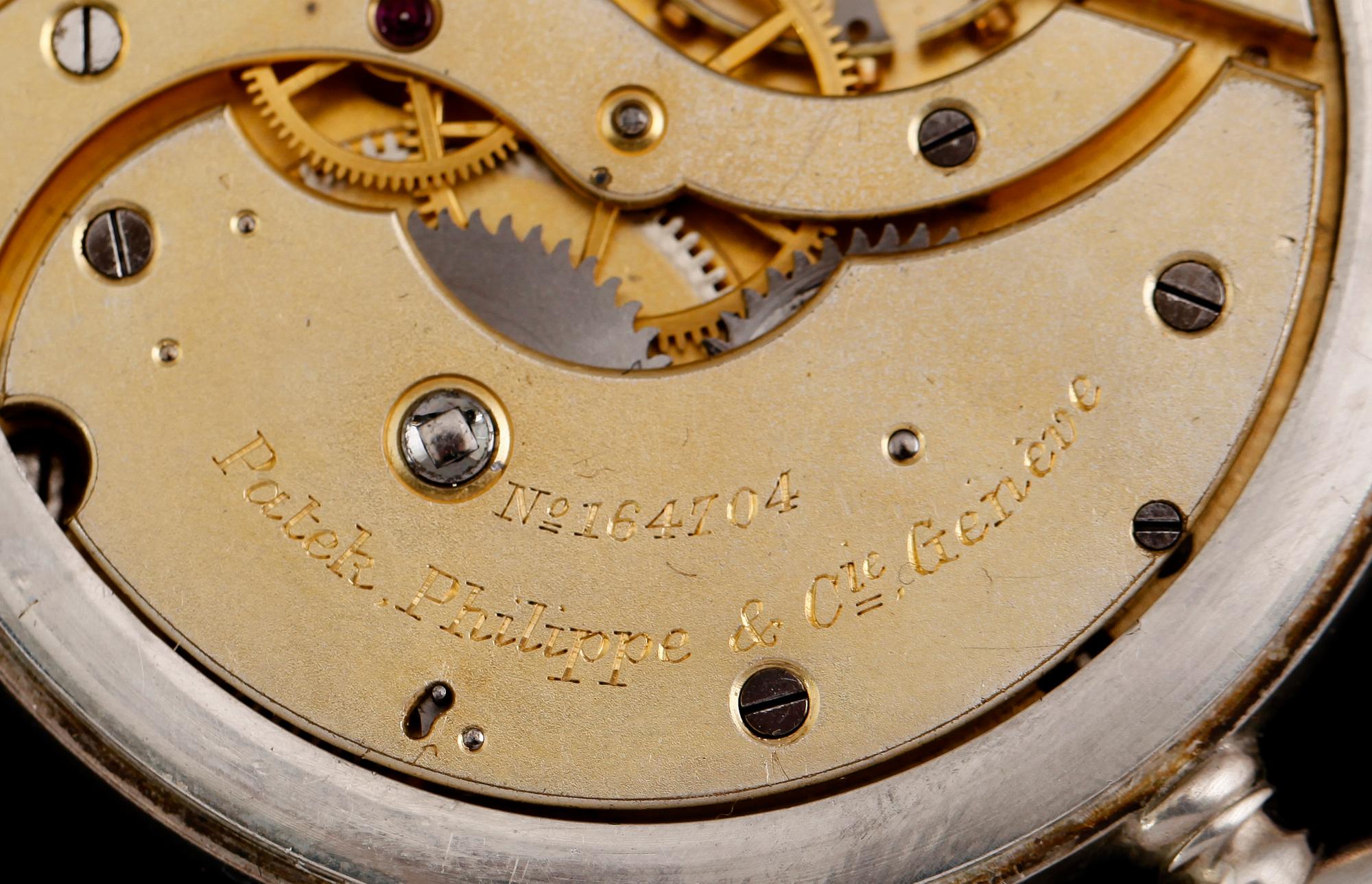 FICKUR, silver, Patek, Philippe & Cie, Genève, 1911.