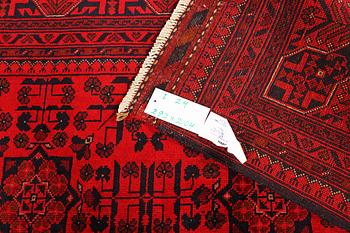 An Afghan Mamluk carpet, c. 292 x 204 cm.