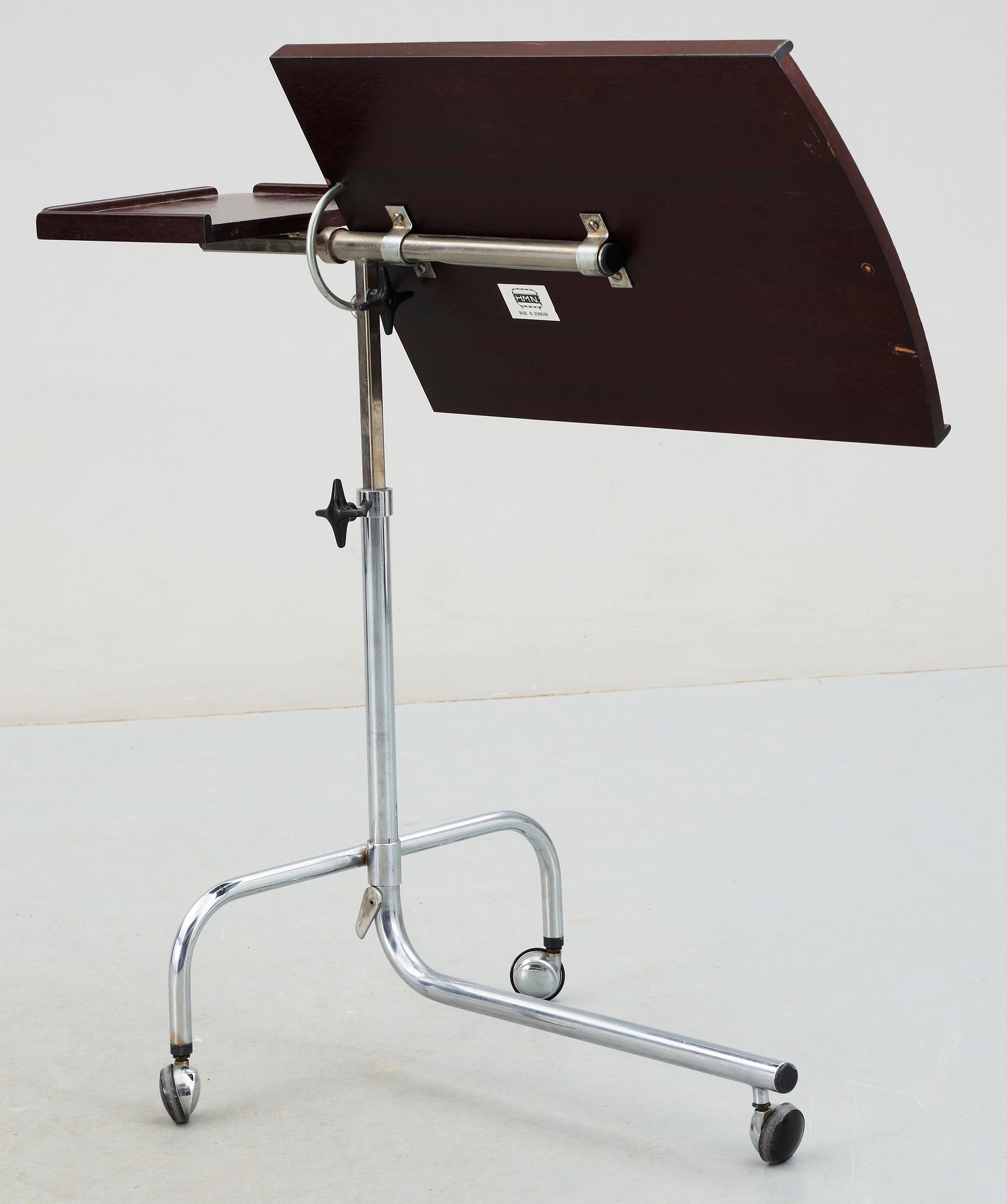 LÄSBORD, märkt H.M.N, Danmark, 1900-talets andra hälft.