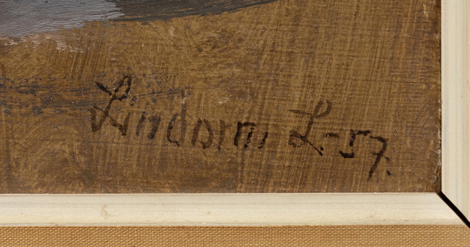 Lindorm Liljefors, Fällande gräsänder.