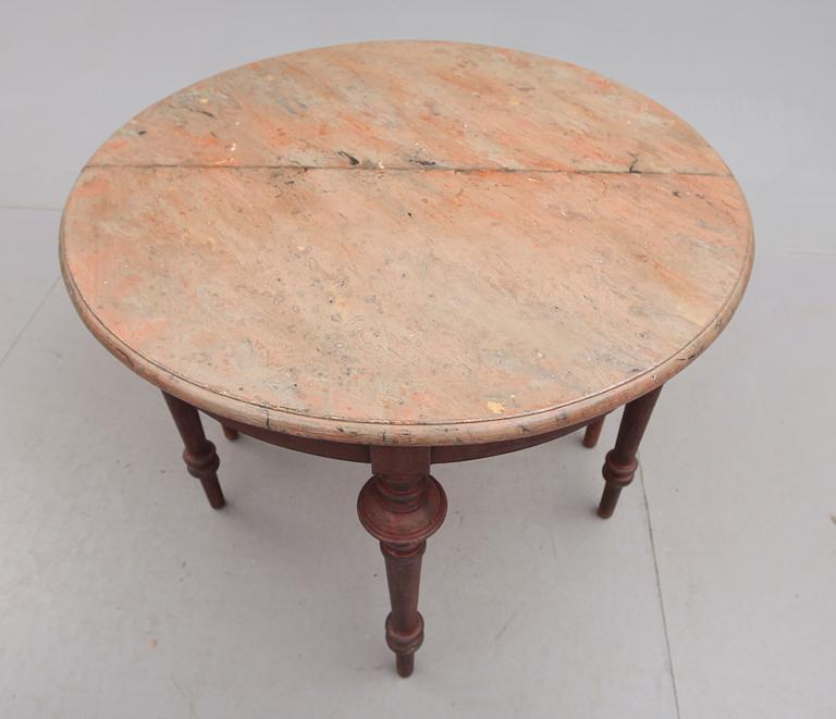BORD, 2 delat, 1800-talets andra hälft.