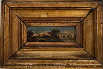 Okänd konstnär, 1800-tal, Landskap/Figurlandskap, 3 st.