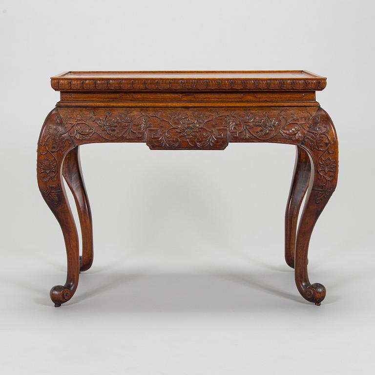 A Chinese table from the second half of the 20th century.