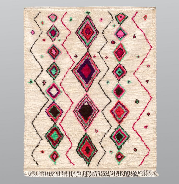 A Moroccan carpet, 275 x 168 cm.