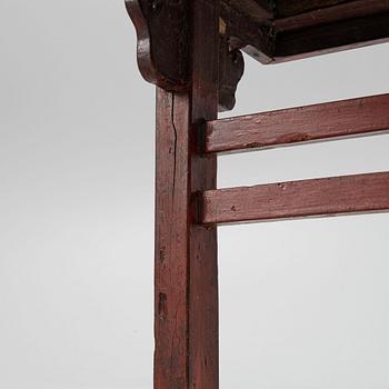 A Chinese bench, around 1900.