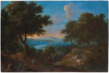 Pieter de Molijn (Molyn) Attributed to, Archaic landscape.