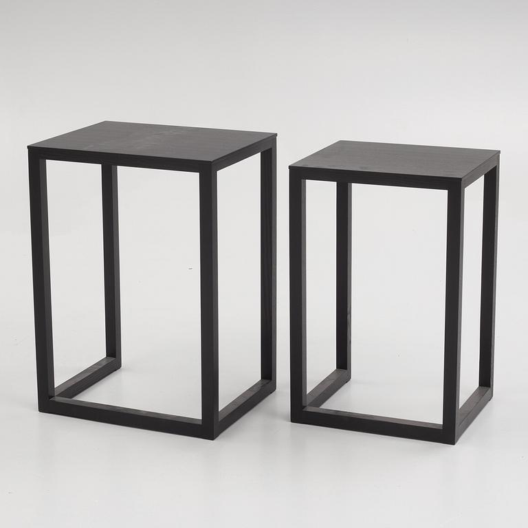 Josef Hoffmann, a nestng table, by Wittman.