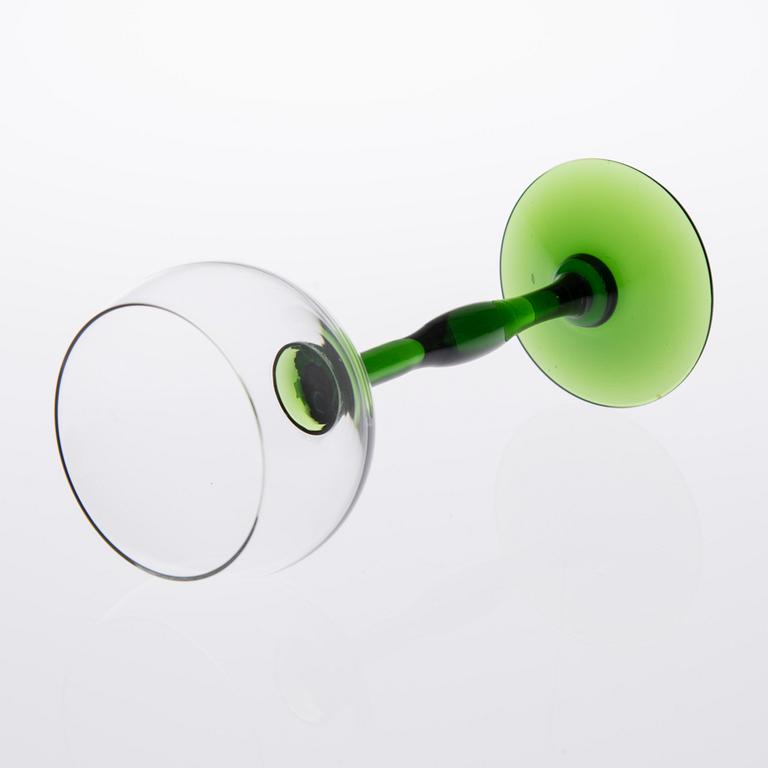 GLAS PÅ FOT, 12 st, 1900-talets sista kvartal.