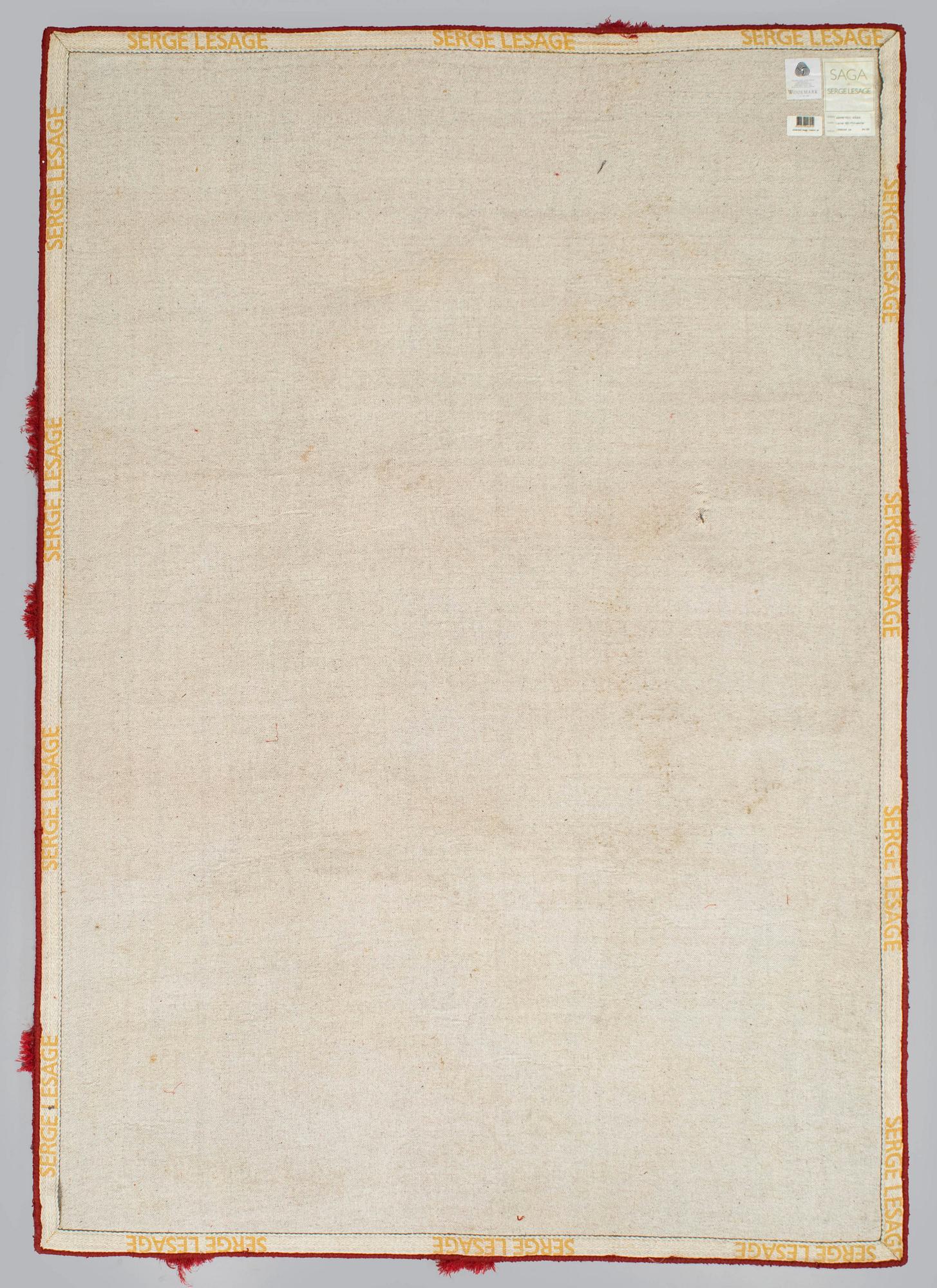 A french Serge Lesage rug.