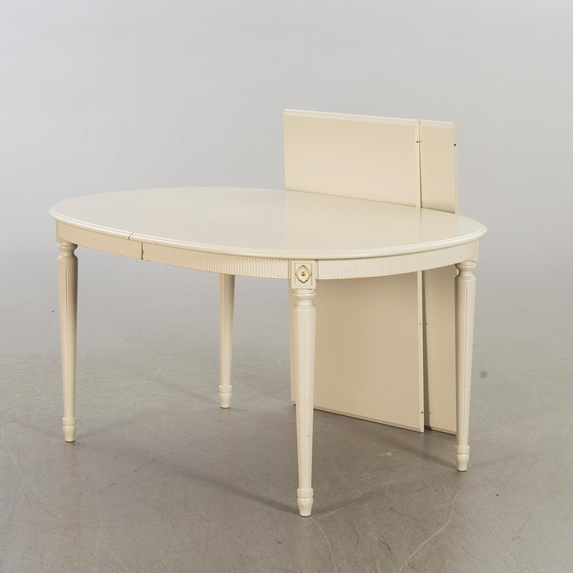 MATGRUPP 8 dlr gustaviansk stil 1900-talets mitt.