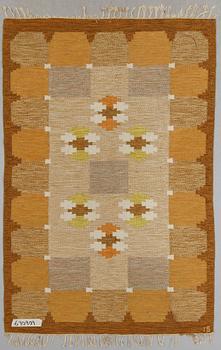 Ingegerd Silow · MATTA, rölakan, monogramsignerad IS, Ingegerd Silow. Ca 204 x 134 cm.