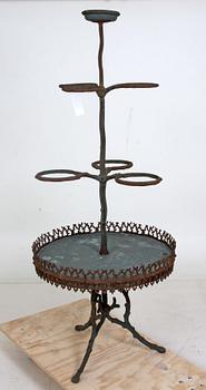 BLOMSTERBORD, gjutjärn, 1800-talets slut.