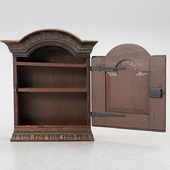 A hanging cabinet, 19th Century.
