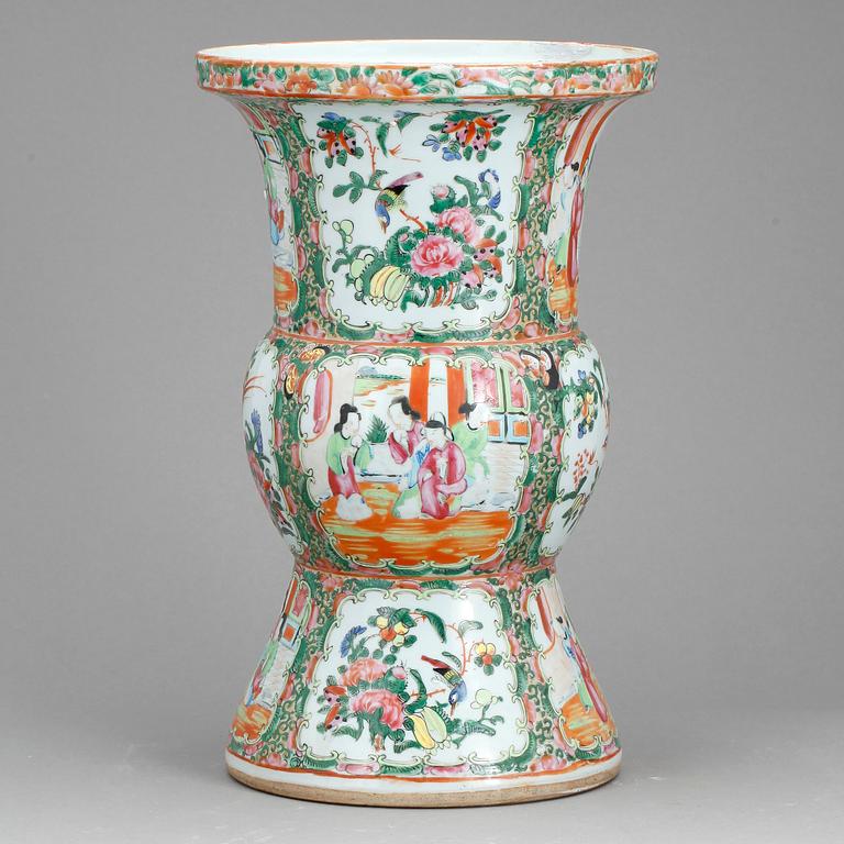 VAS, porslin, Kanton, Kina, 1800-tal.