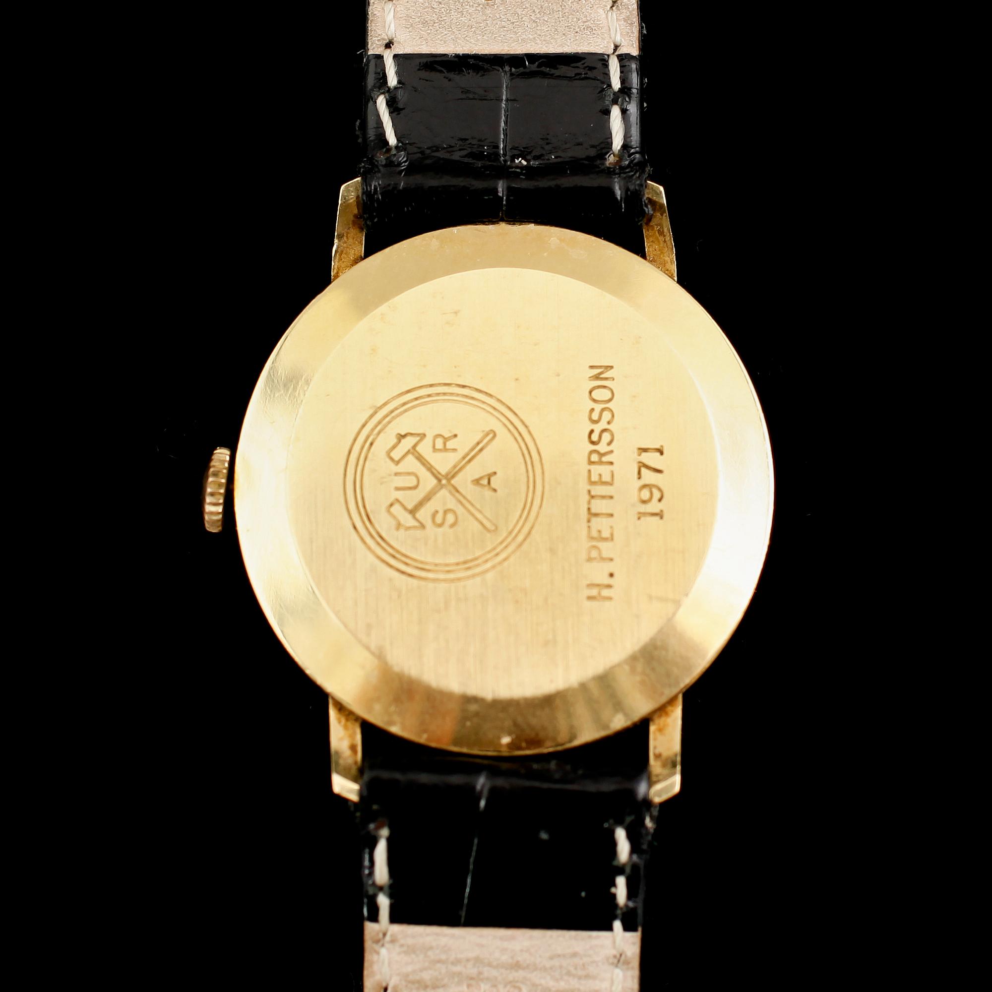 ARMBANDSUR, 18 k guld, Certina, 1970-tal.