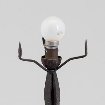 DAUM, bordslampa, Art Nouveau , Nancy, Frankrike, 1900-talets början.