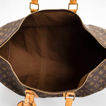 Louis Vuitton, a Monogram Canvas 'Keepall 55' bag.