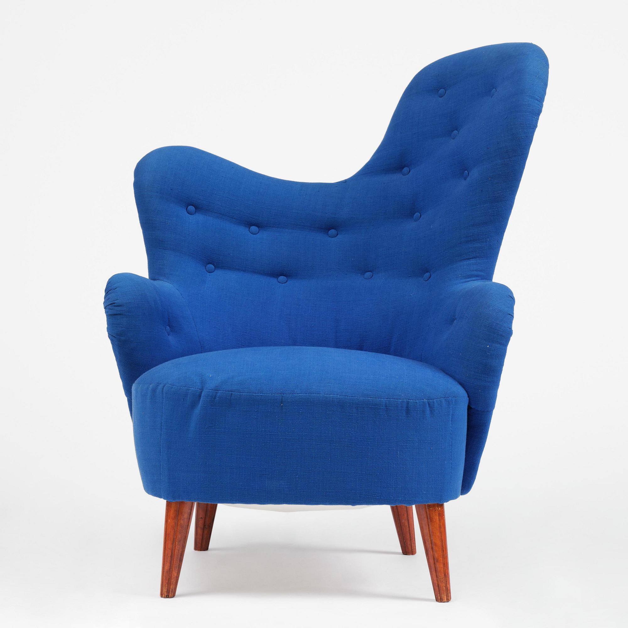 S. M. Wincrantz Möbelindustri, fåtölj, Swedish Modern, Skövde, 1940-50-tal.