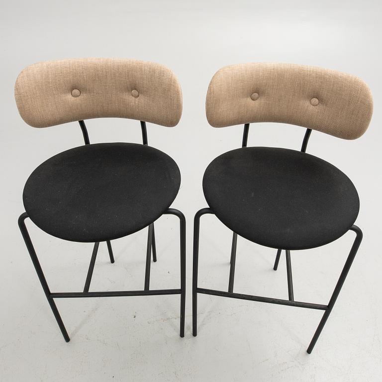 OeO Design Studio, bar stools, a pair, "Coco", Gubi, Denmark.