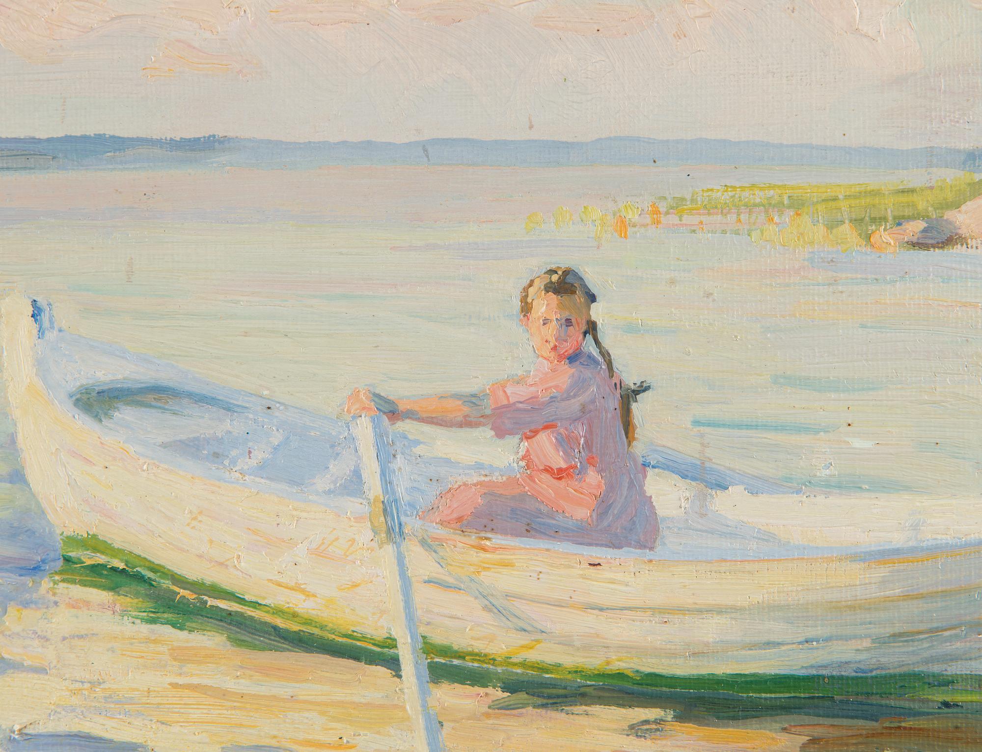 Dora Wahlroos, The Girls on the Beach.