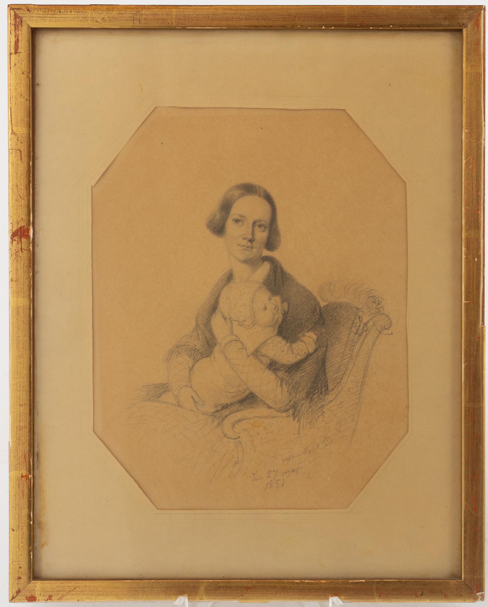 Maria Röhl, Women's Portraits, 2 pieces and a book.