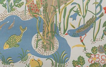 JOSEF FRANK, wallpaper, six rolls, contemporary.