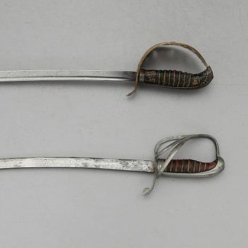 BARNSABLAR, 2 st, 1800-tal.