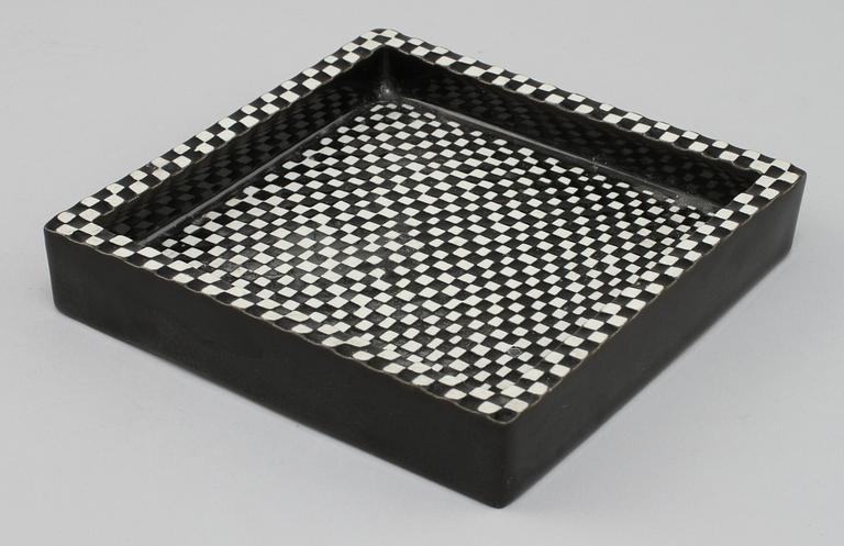 ASKFAT, stengods, "Domino", Stig Lindberg, Gustavsberg.