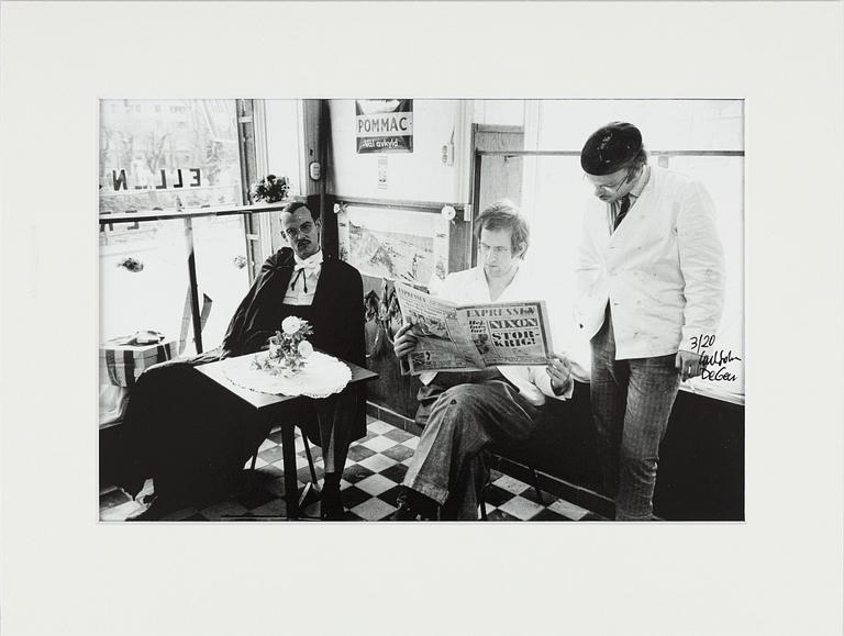 Carl Johan De Geer, At Ellen's Bakery, From "Tårtan", 1972.