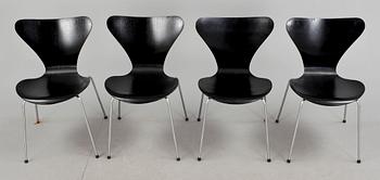 STOLAR, 4 st. "Sjuan", Arne Jacobsen.