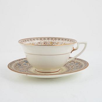 Teservis, 19 delar, "Lady Evelyn", Royal Worcester,