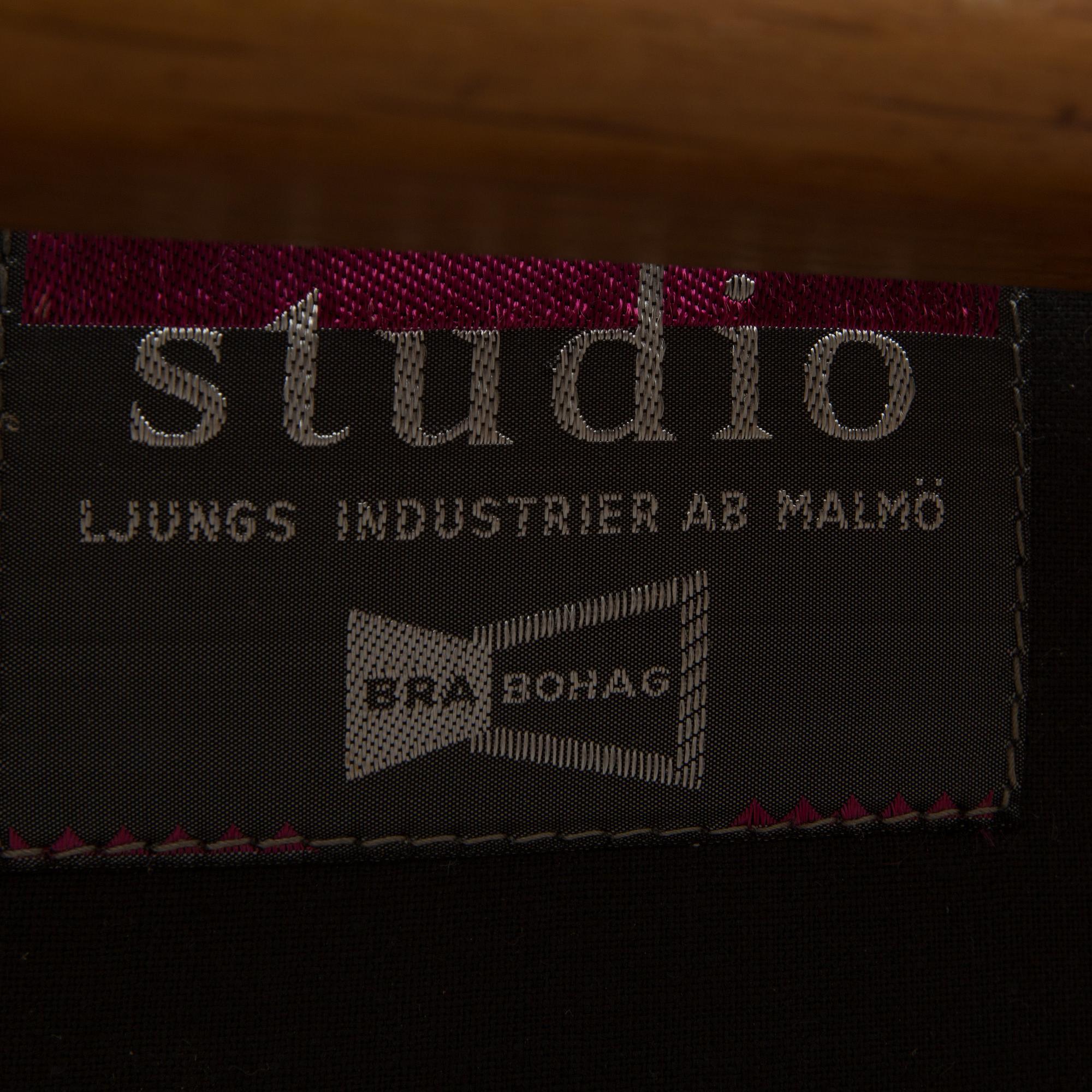 FÅTÖLJER, 2 st, Bra Bohag, Ljungs industrier Malmö, 1900-talets mitt.
